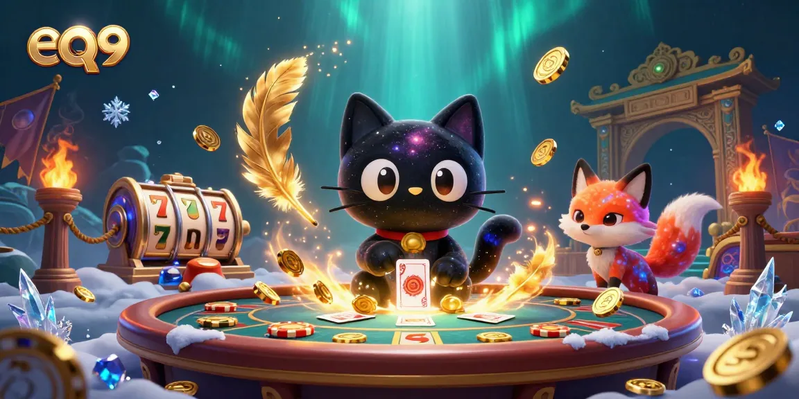 Experience thrilling gameplay at eq9 casino with our unique cosmic gaming scene.