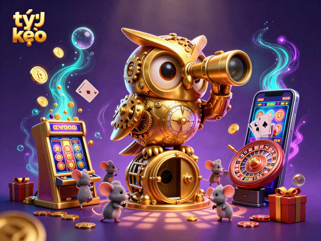 Experience thrilling tỷ lệ kèo action with a golden owl, energetic mice, and casino games bursting with life.
