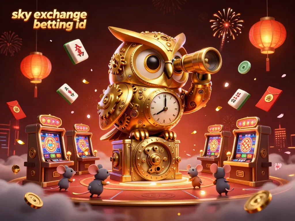 Engage in thrilling moments with sky exchange betting id in a whimsical, vibrant casino scene.