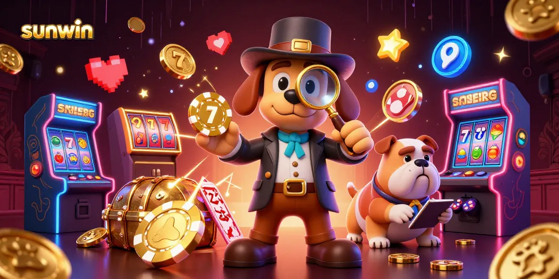 Engage with sunwin's gaming adventure featuring a detective bloodhound and exciting casino elements.