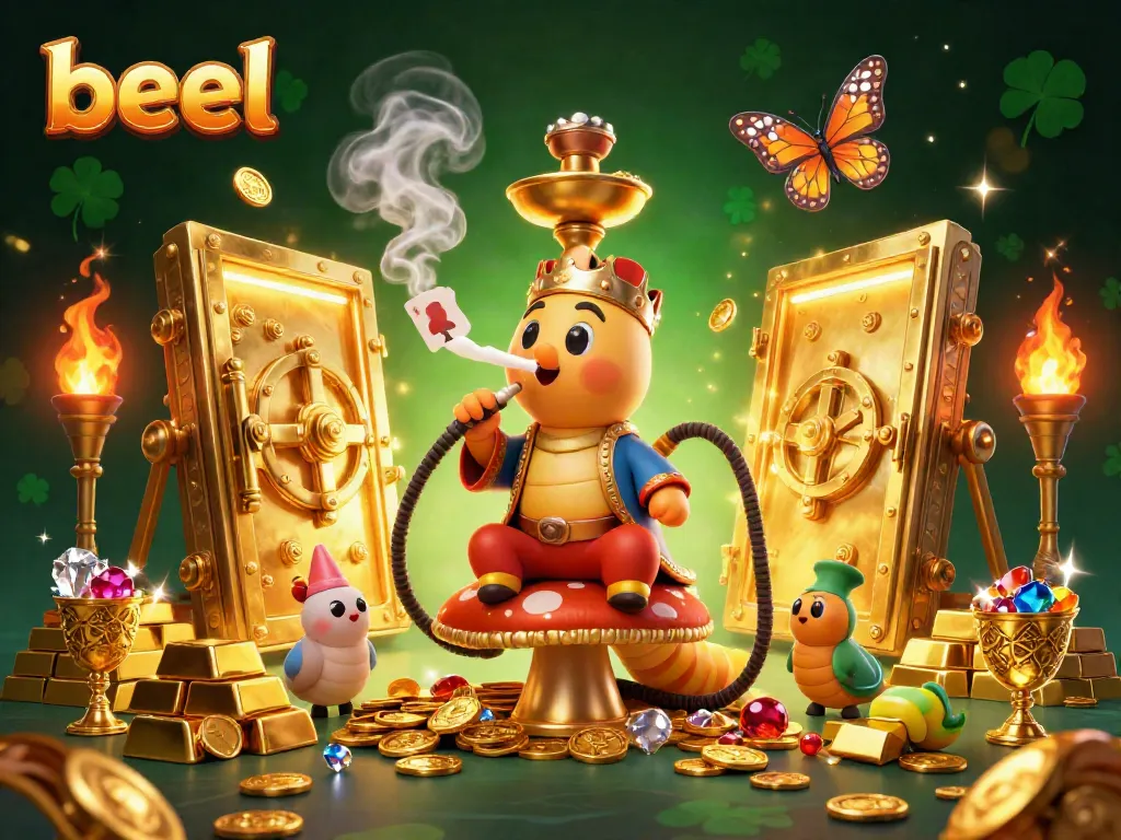 Experience beel's thrilling poker atmosphere with a unique caterpillar master and gem-studded riches.